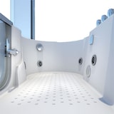 thumbnail of Seniorendusche und Wanne mit Whirlpool S12D-TH-WP-R Dusche 85x170cm