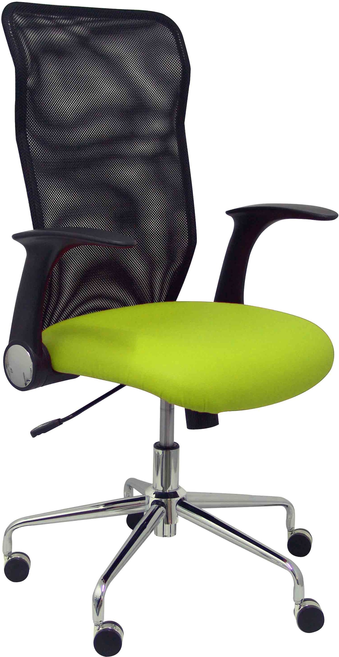 Silla Minaya similpiel pistacho