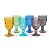 thumbnail of Excelsa Set Von 6 Gläser Country Flower Glas 35 Cl Bunt