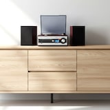 thumbnail of Chaîne Hifi Inovalley CH14E tourne disque vinyle 80W, Cd, Bluetooth, FM et USB + télécommande