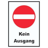 thumbnail of Kein Ausgang Schild A1 (594x841mm)