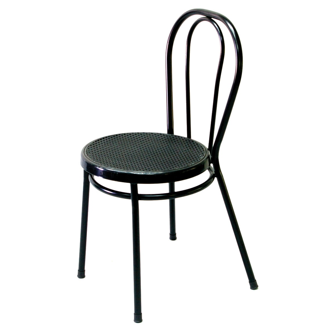 Silla Bistrot rejilla negra HOBETO