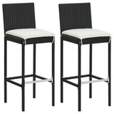 thumbnail of 3-tlg. Gartenbar-Set mit Kissen Schwarz