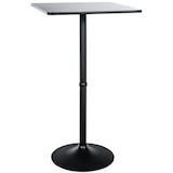 thumbnail of CHEFGASTRO Stehtisch eckig HxBxT 108x60x60cm Holz Schwarz/Schwarz Bistrotisch