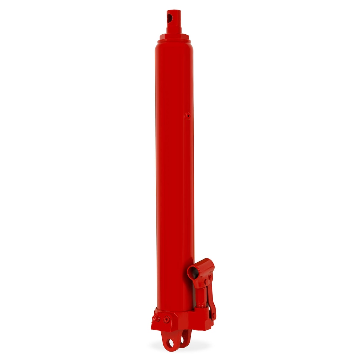 EBERTH Hydraulikzylinder 8t mit Einkolbenpumpe & Gabelkopf, passend für 2000 kg Werkstattkran, Hub 495 mm