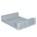 thumbnail of Hygienepalette H2, 2 Kufen/Sicherungsrand, LxBxH 800x600x160 mm, durchbrochen
