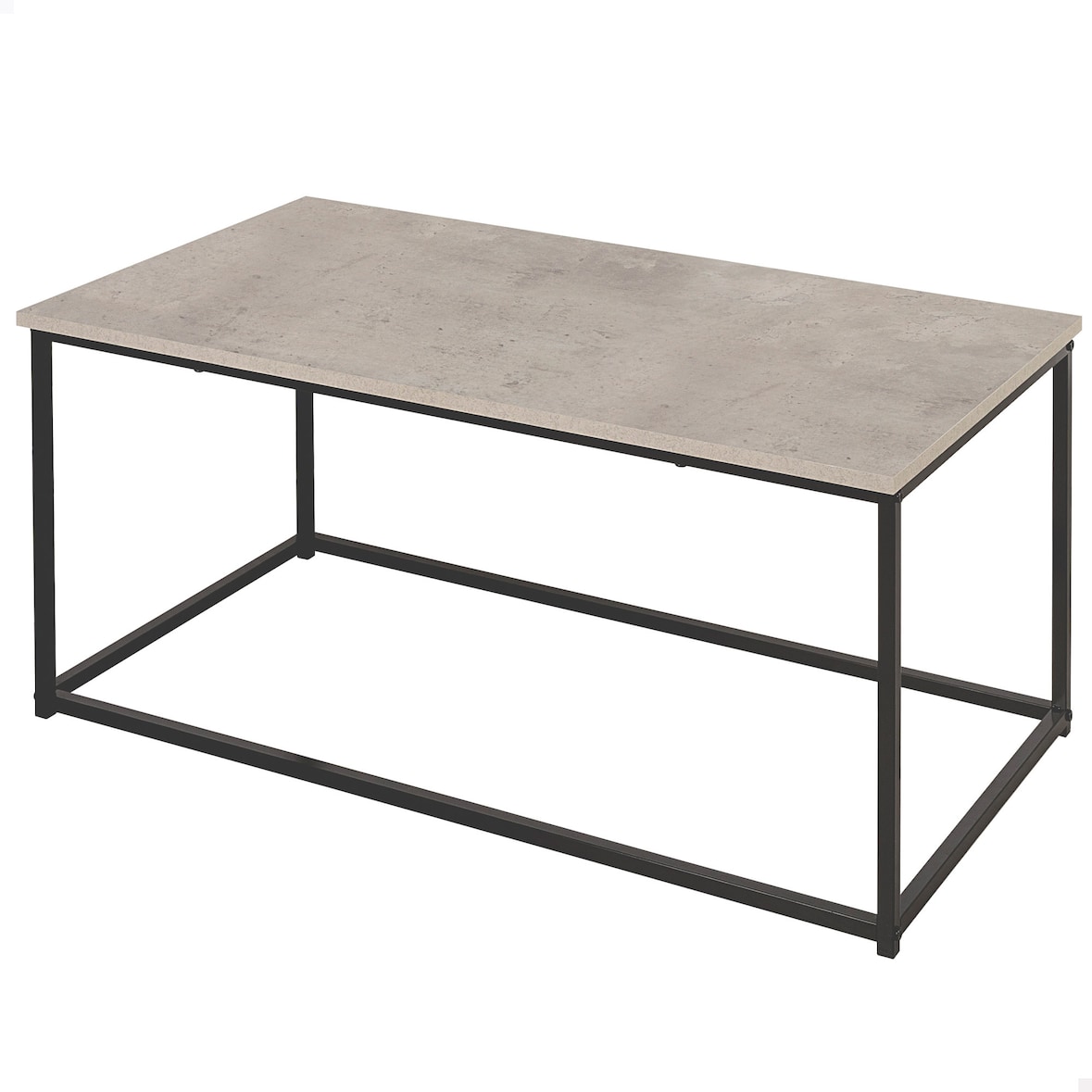 Max Home Mesa centro efecto cemento 90x48x40 cm