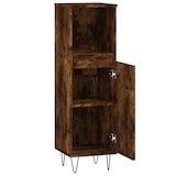 thumbnail of vidaXL Badschrank Räuchereiche 30x30x100 cm Holzwerkstoff