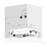 thumbnail of Kombination Badewanne Dusche K50-L02-EC Duschtempel 170x100 cm
