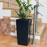 thumbnail of WellHome - Set di 3 vasi alti Urbi da 2 litri - plastica, 12,6 x 12,6 x 20 cm, colore antracite