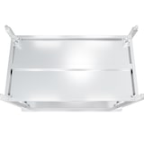thumbnail of METRO PROFESSIONAL Werktafel GWTS4077CB, roestvrij staal, 70 x 70 cm, met onderblad, met opstaande rand