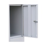 thumbnail of Schließfachschrank 10 Fächer Wertfachschrank Fächerschrank Spind 190x80x45cm Lichtgrau 523920