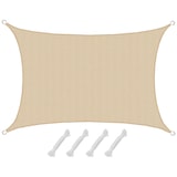 thumbnail of Toldo UV 3x5 HDPE Vela de Protección Solar Rectangular Techo Beige