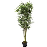 thumbnail of NATURN LIVING Kunstpflanze Bambus – ø 18 x 135 cm – Phyllostachys – Wartungsfreie Bambuspflanze – Grün