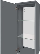 thumbnail of Badezimmermöbel-Set Spiegelschrank Waschtisch Badschrank grau mit Füßen V-90.59F-01