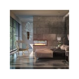 thumbnail of Lareira embutida a bioetanol design U1200 com vidro aberto em 3 lados Queimador de 3 litros