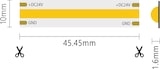 thumbnail of 5 m COB IP65 einfarbiger LED-Streifen 15 W/MT 24 V - 6000 K