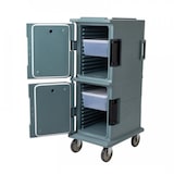 thumbnail of Conteneur isotherme 114 Litres GN, bleu ardoise, à chargement frontal