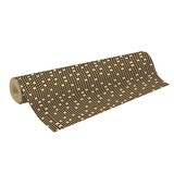 thumbnail of Clairefontaine Geschenkpapier, Tiny Rolls Kraft 70g, 50x0,35m, Dreiecke, schwarz - Schwarz 223923C