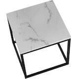 thumbnail of Marmor-Beistelltisch Alysia, quadratisch