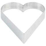 thumbnail of Contacto Tortenring HERZ 20 cm, Aluminium