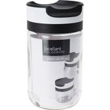 thumbnail of 4x Vorratsglas Glasbehälter Einmachglas 660ml Schraubdeckel Glas Sturzglas Küche