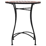 thumbnail of Mesa bistró de mosaico cerámica marrón 60 cm