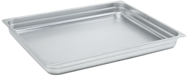 DBMARK - GNP21040/6 - Caixa de 6 unidades - Recipiente GN 2/1 de aco inoxidável. Tamanho 53 x 65 cm Profundidade 4 cm Capacidade 11,7 L