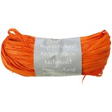 thumbnail of Clairefontaine 8x Geschenkband aus natürlichem Bast 50g - Orange 196058C