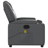thumbnail of vidaXL Massagesessel Relaxsessel Grau Kunstleder