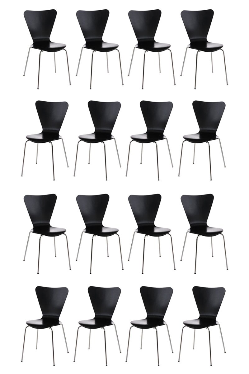 CLP 16 x Konferenzstuhl Calisto schwarz