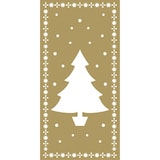 thumbnail of Sovie HOME Besteckserviette White Tree in Gold aus Linclass® Airlaid 40 x 40 cm, 12 Stück - Bestecktaschen Weihnachten