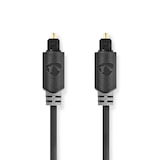 thumbnail of Nedis Optisches Audiokabel - Toslink Stecker - Toslink Stecker - 5.00 m - Rund - PVC - Anthrazit - Box