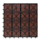 thumbnail of Casaria WPC Fliesen 11x Klassik Terrakotta