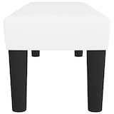 thumbnail of vidaXL Sitzbank Weiß 100x30x30 cm Kunstleder