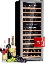 thumbnail of Klarstein Vinamour 73 Duo Weinkühlschrank 2 Zonen 192 L/73 Flaschen 5-18°C Touch Edelstahl
