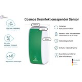 thumbnail of Desinfektionsspender SENSOR, berührungslos bis zu 1.000 Anwendungen je 1-Liter, blitzschneller Kartuschenwechsel, Blanc Cosmos