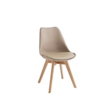 thumbnail of Carlotta - Silla en polipropileno ecopiel beige 4 piezas