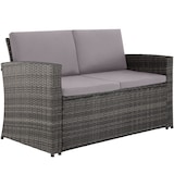 thumbnail of tectake Salon bas de jardin LUCQUES 4 places - gris/gris clair - 404918