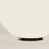 thumbnail of Moderne Outdoor Globe Stehleuchte 1 Licht Kunststoff Weiß Minimalistisch Kugel Rund für 1 x E27 30W nicht inkl.