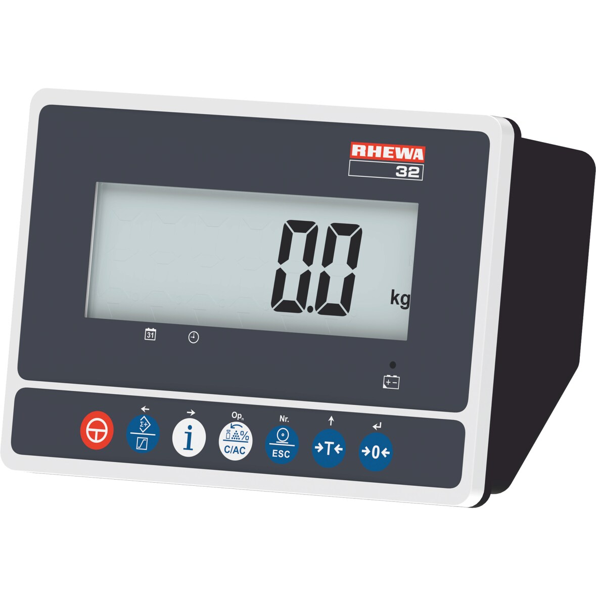 RHEWA Tischwaage 333/30 kg als 2-Bereichswaage, geeicht