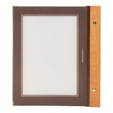 thumbnail of Securit® Carte A5 "Wood" - Marron - 4 vues