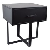 thumbnail of LOFT42 Frida Nachtkastje - Zwart - Metaal - 50x47x35