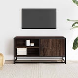 thumbnail of vidaXL TV-Schrank Eichen-Optik 80x34,5x40 cm Holzwerkstoff und Metall