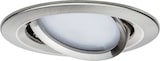 thumbnail of Paulmann Spot encastré LED Smart Home Zigbee 3.0 Nova Plus Coin  orientable  rond 84mm 50° Coin 5,2W 400lm 230V gradable RGBW+ Acier brossé 92964
