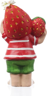 thumbnail of Dekofigur Erdbeerjunge Fritz mit Erdbeere Gartendeko H: 18,5cm