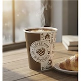 thumbnail of MONOUSO - Vaso de Cartón ''Coffee Time'' 8Oz/240ml Ø8,0cm (50 Uds)