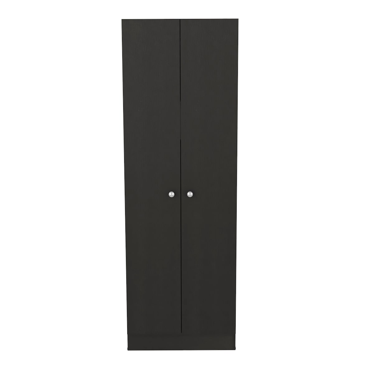 TUHOME  Armario Multifuncional Z 60, con dos puertas y estantes internos - Wengue