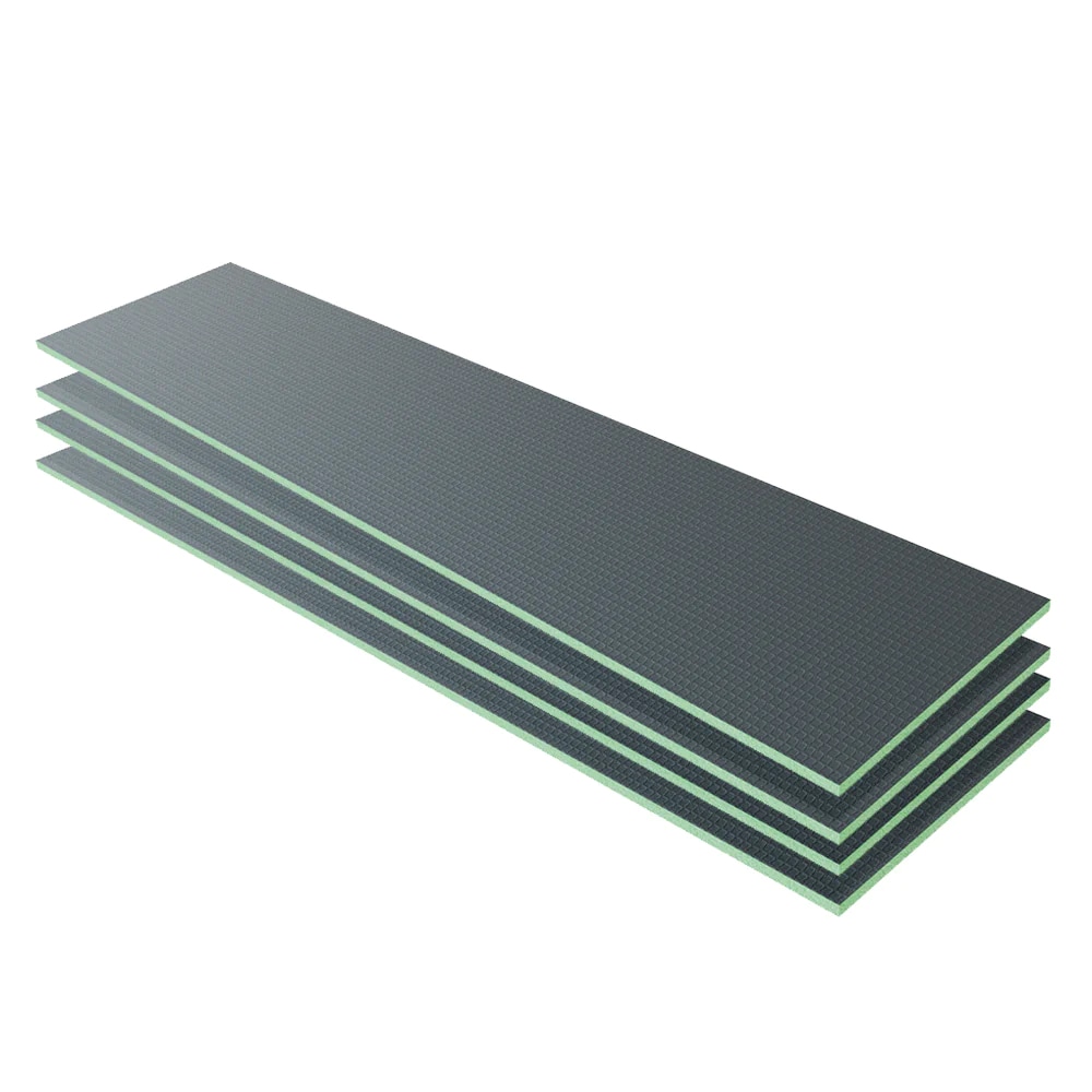 AICA Tablero de respaldo de azulejos de XPS, Tablero de aislamiento impermeable, Panel de construccion, 2500x600x25mm; 4 piezas/juego