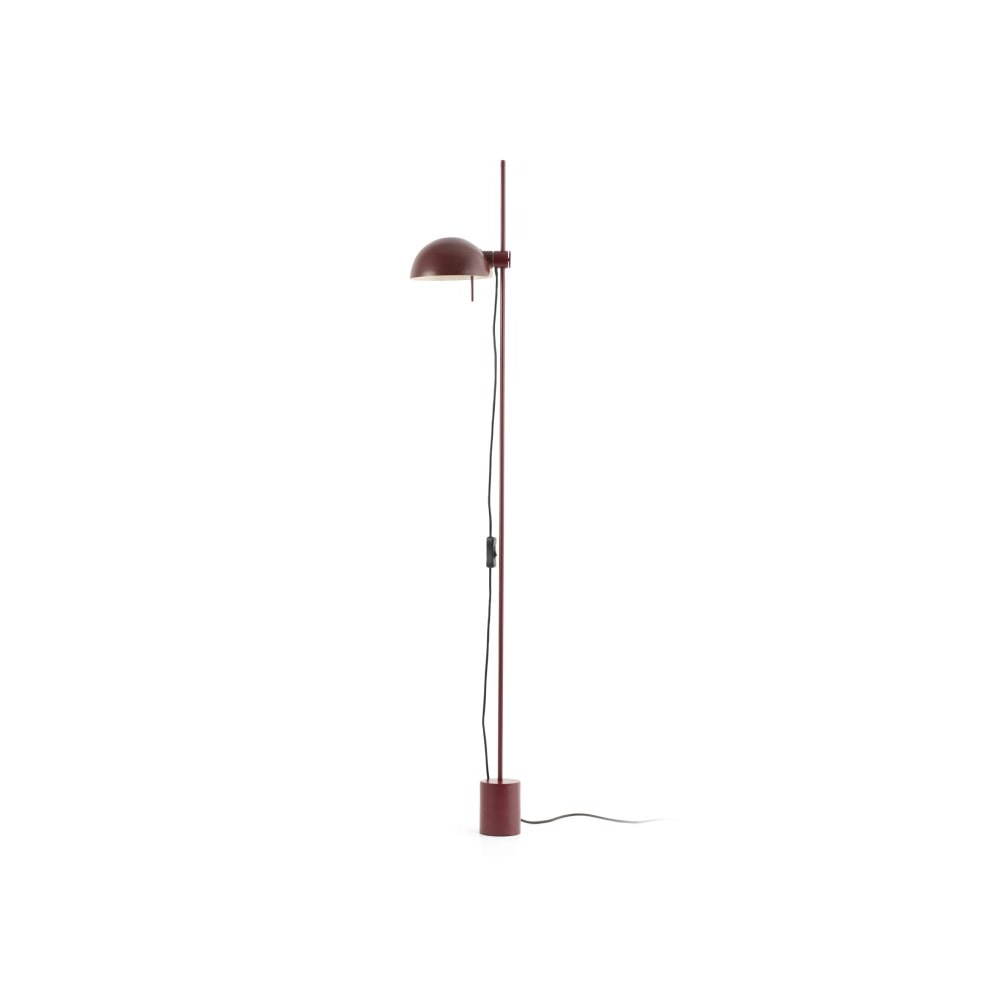 faro barcelona matilda lámpara de pie de metal bordeaux. Ancho: 16,6 cm. Profundidad: 19,6 cm. Altura: 132 cm.